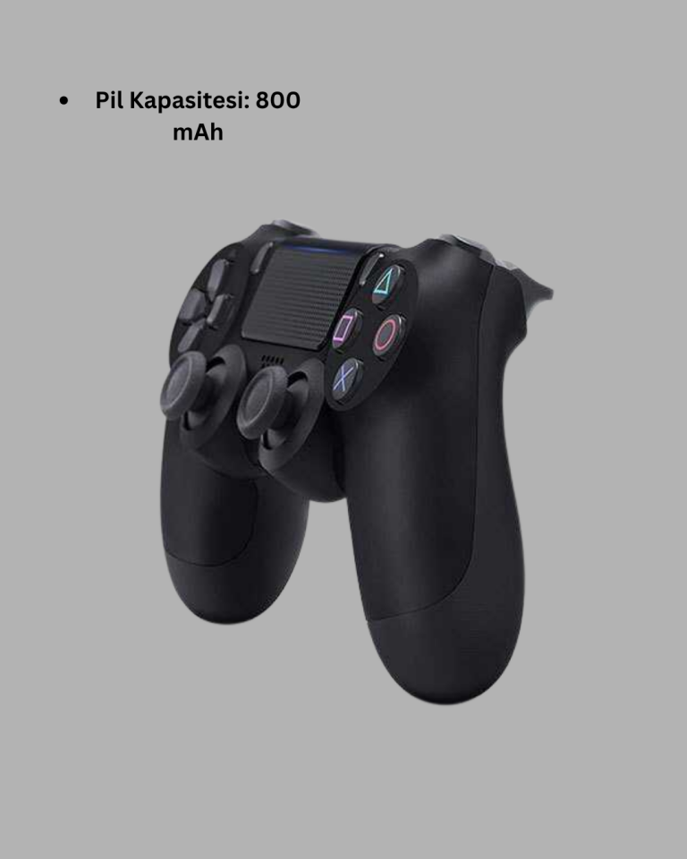 Kablosuz Titreşimli Oyun Kolu – Yüksek Hassasiyetli Analog Kontrol ve Ergonomik Tutma