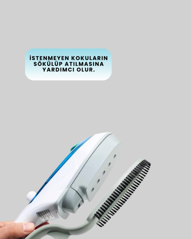 Portatif Buharlı Ütü Pratik Seyahat Tipi Kırışıklık Açıcı