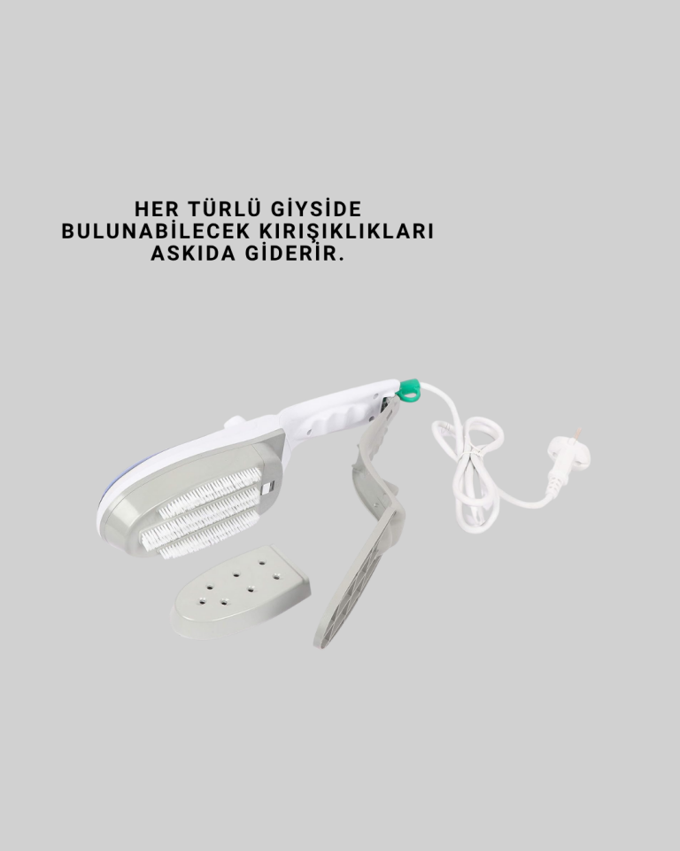 Buharlı Kırışıklık Giderici Pratik Ev ve Seyahat Ütüsü