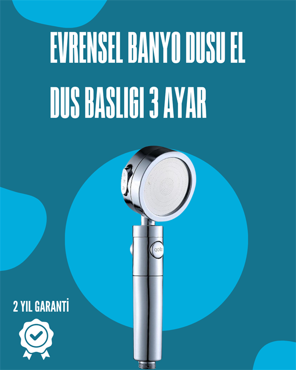 Su Tasarruflu ve Kolay Kurulumlu El Duş Başlığı – Yüksek Performans