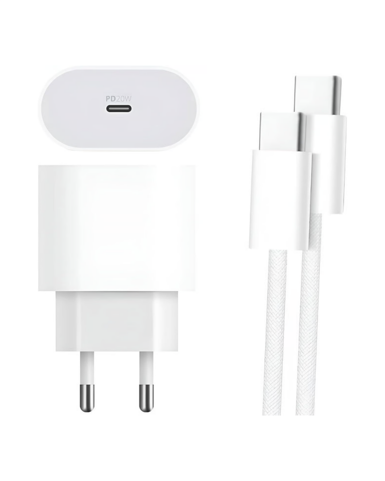 Yüksek Güçlü 35W Type-C Hızlı Şarj Adaptör Seti