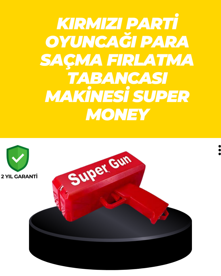 Partiler ve Sosyal Medya İçerikleri İçin Etkili Kâğıt Atma Oyuncağı