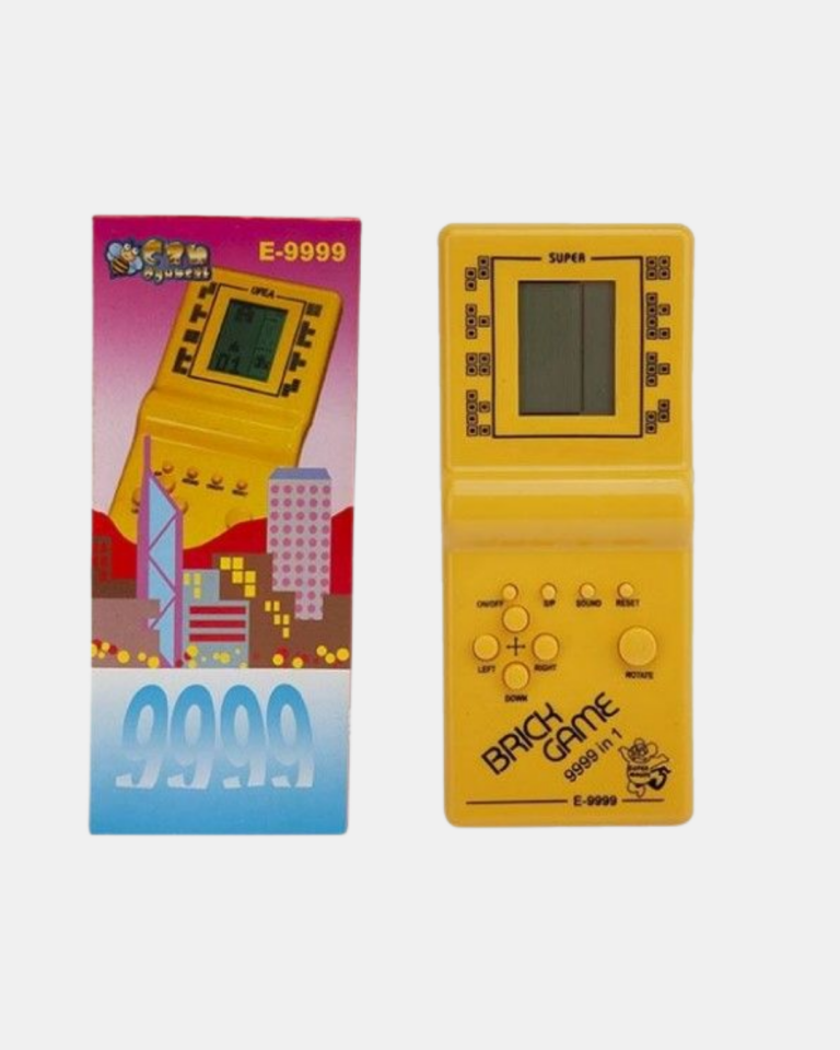Klasik Tetris Oyunu El Konsolu – Taşınabilir Pil ile Çalışan Retro El Aterisi