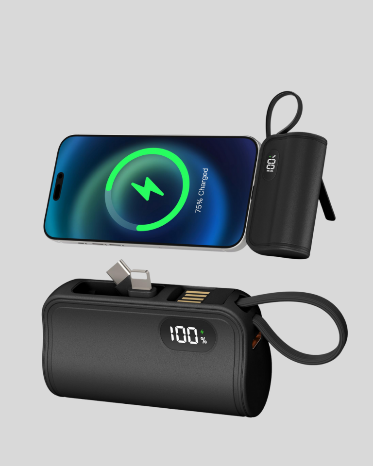 PD 20W Hızlı Şarjlı Kablolu Kablosuz Kullanım Powerbank