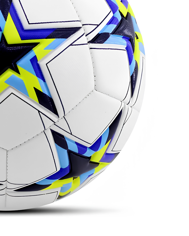 Antrenman ve Maç İçin Futbol Topu Kaymaz Yüzeyli Dengeli Sekme Yapısı
