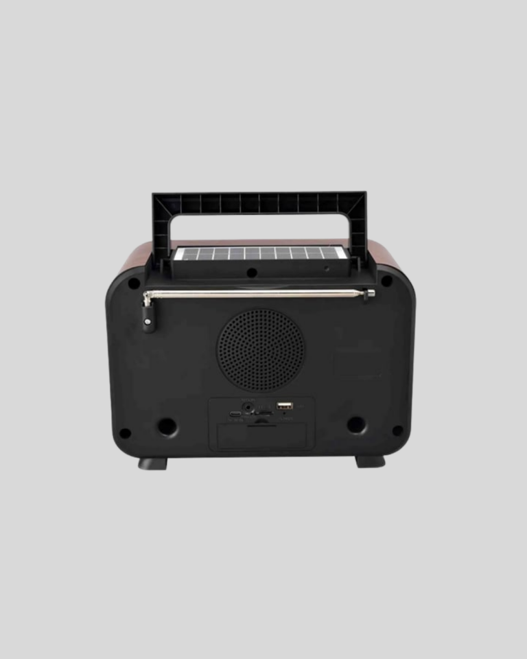 Alev Işığı Efektli Solar Bluetooth Hoparlör Radyo Destekli Taşınabilir Model