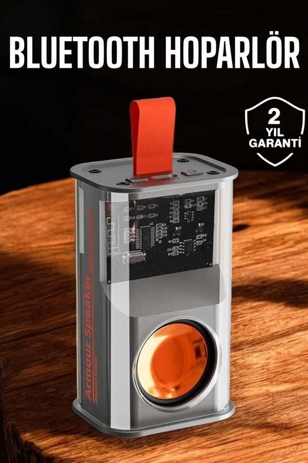 Bluetooth Bağlantılı Kablosuz Taşınabilir Güçlü Ses Performansı