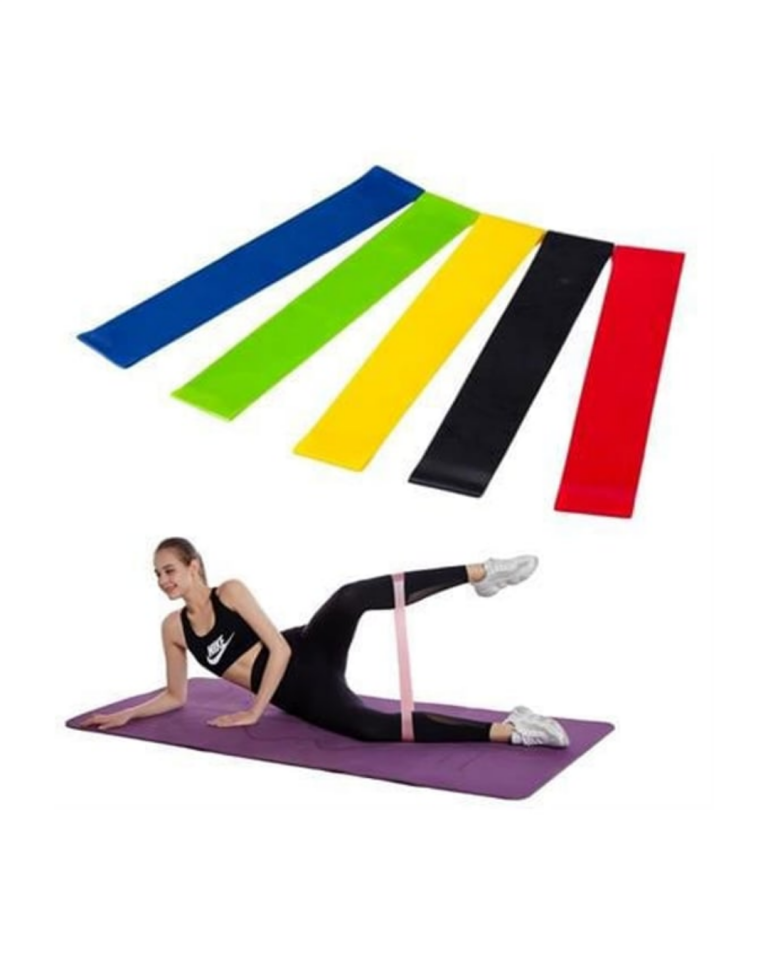 Spor Egzersiz Direnç Bandı Yoga Pilates ve Fitness Antrenman Lastiği
