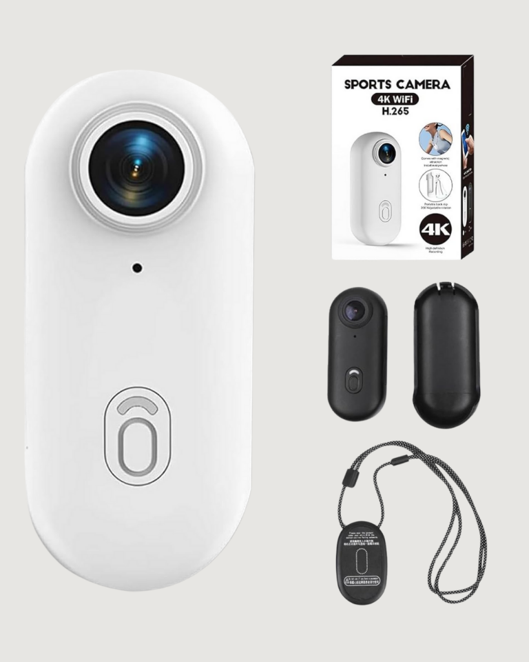 Suya ve Darbeye Dayanıklı Kompakt Spor Kamera 1080P
