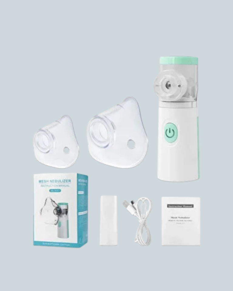 Ultrasonik Frekanslı Şarj Edilebilir Nebülizatör
