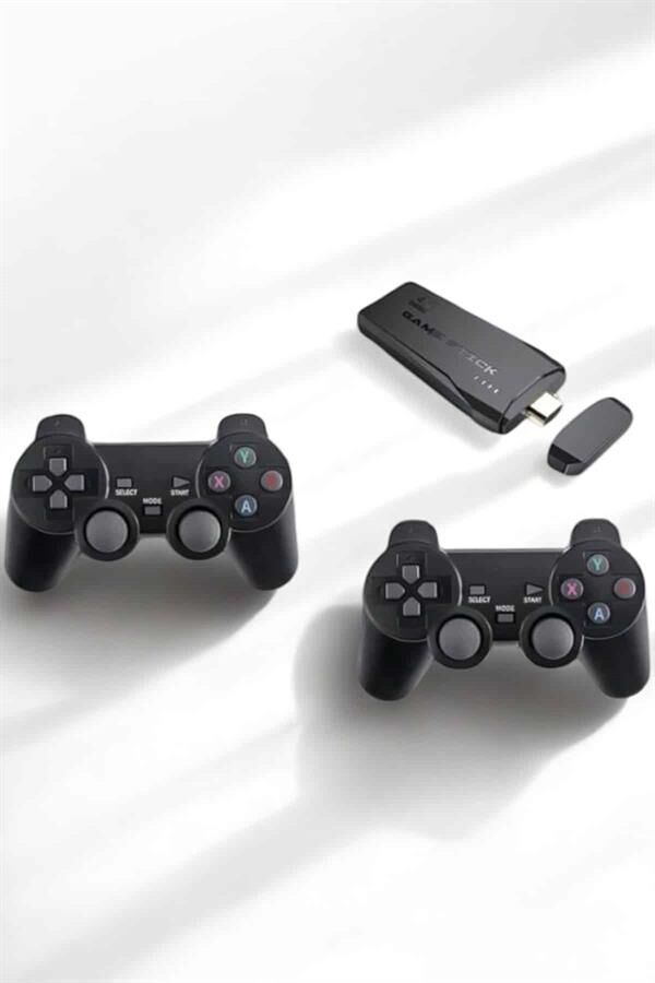 Gaming Atari 2.4g Uyumlu Kablosuz Çift Kol Game Stick