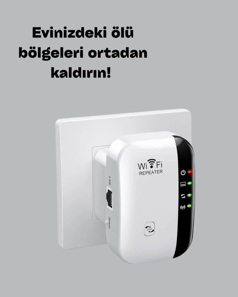 Wireless-N 300 Mbps WiFi Booster – Modem Router AP Sinyal Amplifikatör