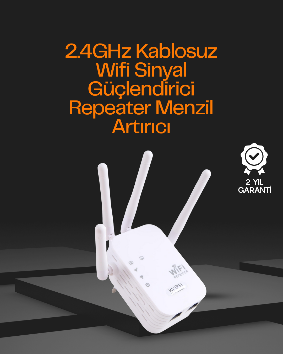 Çok Antenli Kablosuz Ağ Kapsama Alanı Genişletici