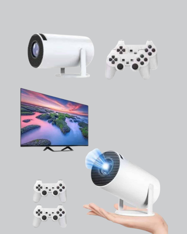 Projeksiyon Cihazı 4K Destekli Kablosuz Bağlantılı Bluetooth 5.0