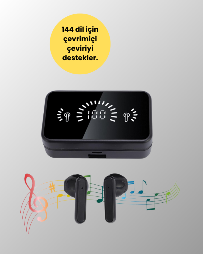 S20 Kablosuz Kulaklık – 360° Surround Stereo Ses Sistemi ile Derin Ses Deneyimi