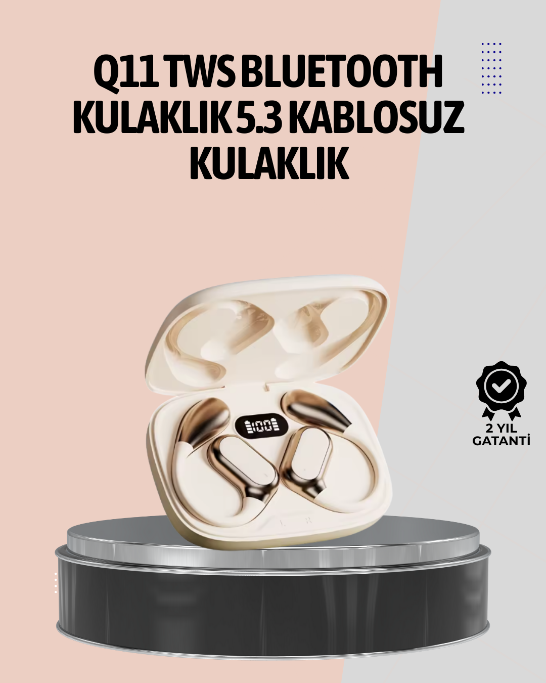 Uzun Pil Ömürlü Ergonomik Tasarımlı Kulaklık