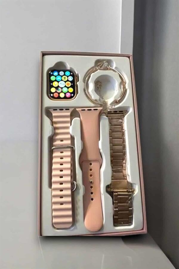 Akıllı Saat Adımsayar, Nabız Takibi ve GPS Destekli Kadınlara Özel