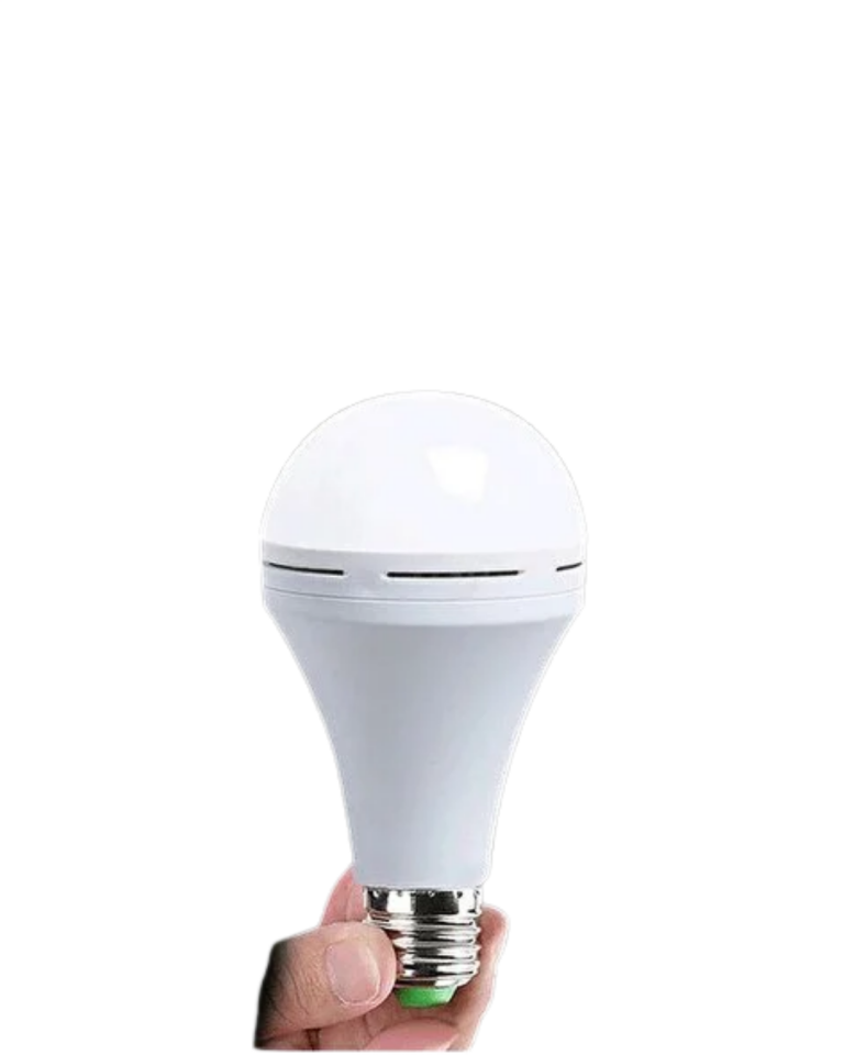 Enerji Tasarruflu Şarjlı Ampul 35W Soğuk Beyaz E27 Duy Yüksek Performans
