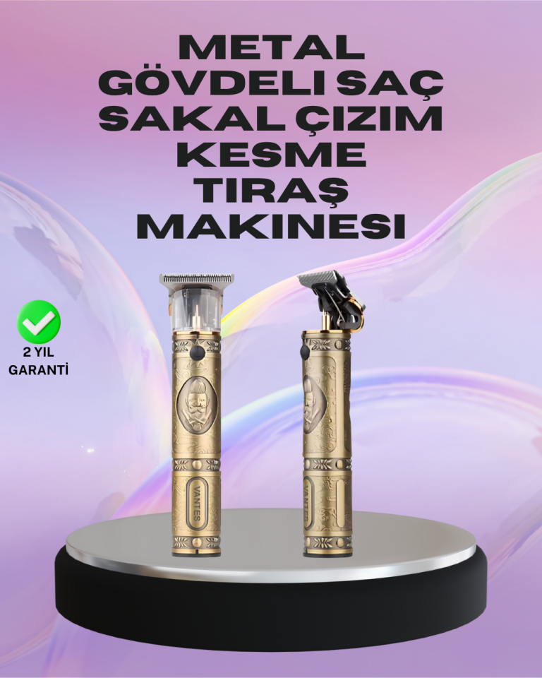 Saç ve Sakal İçin Çok Fonksiyonlu Güçlü Kesme Makinesi
