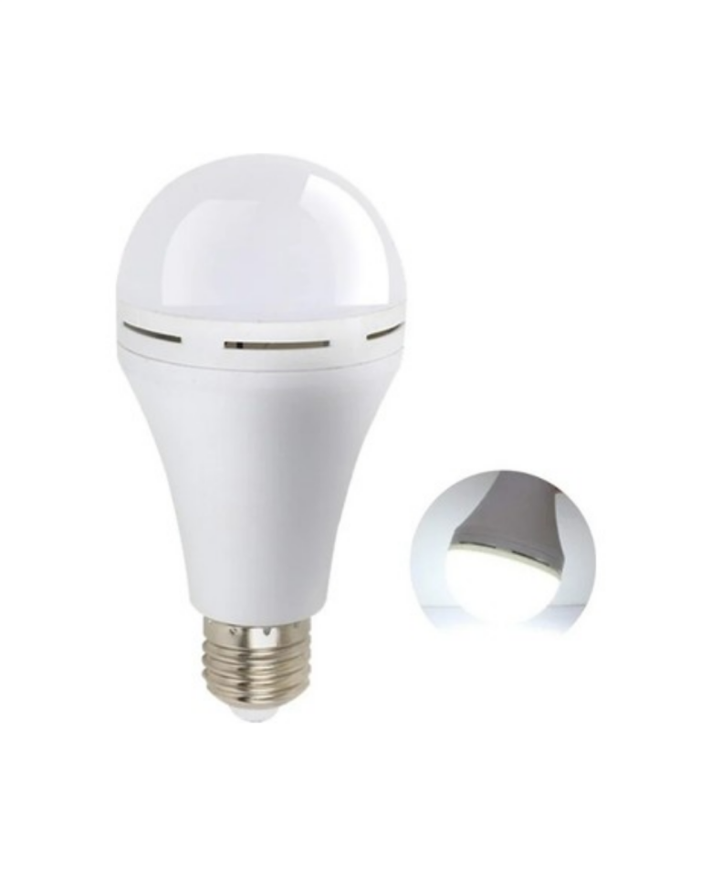 Şarjlı LED Ampul 35W 6500K Soğuk Beyaz E27 Duy Enerji Tasarruflu