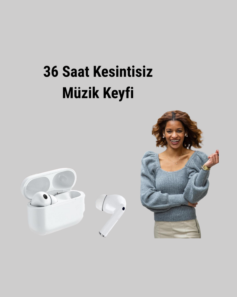 Suya Dayanıklı Gürültü Engelleyici Kablosuz Kulaklık – Ergonomik Tasarım