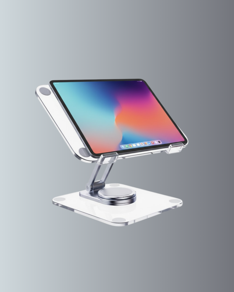 Çift Eksenli Ayarlanabilir Tablet Destek Standı