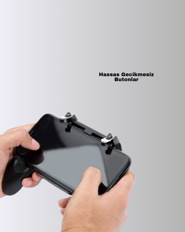Joystickli ve Tetikleyicili PUBG Mobile Gamepad Oyun Kontrolcüsü