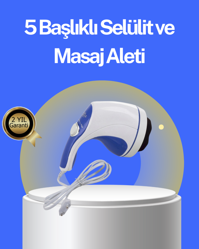 Kas Rahatlatıcı ve Yağ Yakma Masaj Makinesi – Hız Ayarlı