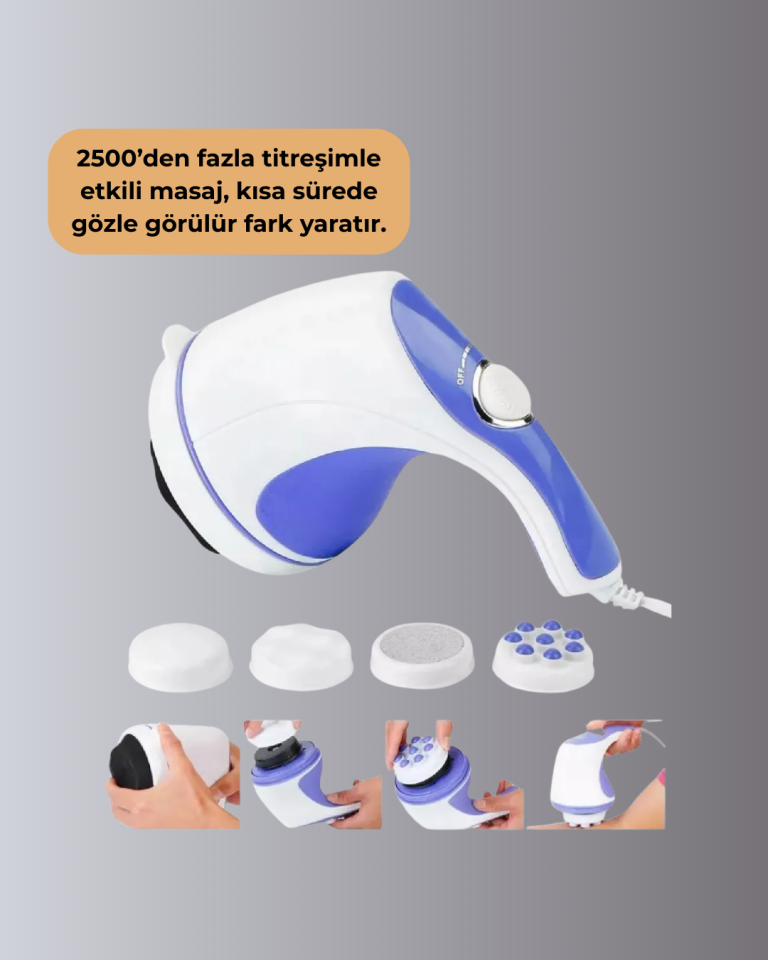 Selülit ve Sıkılaştırıcı Masaj Cihazı – Çok Fonksiyonlu