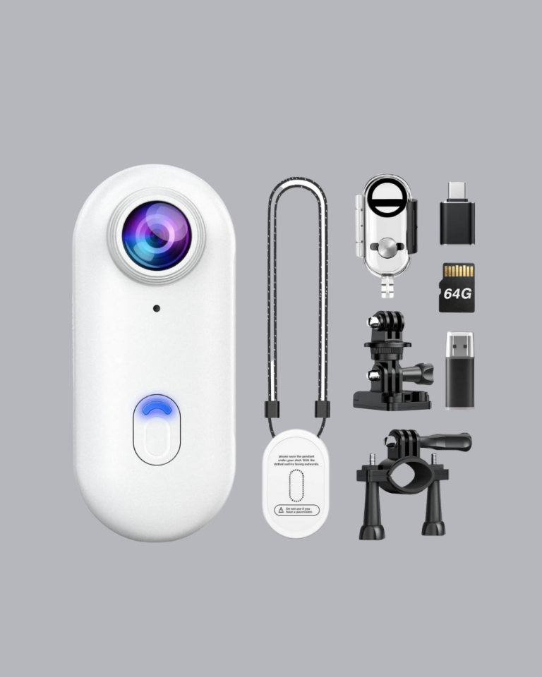 Kompakt 1080P Aksiyon Kamerası Suya Dayanıklı WiFi ve 120° Geniş Açı