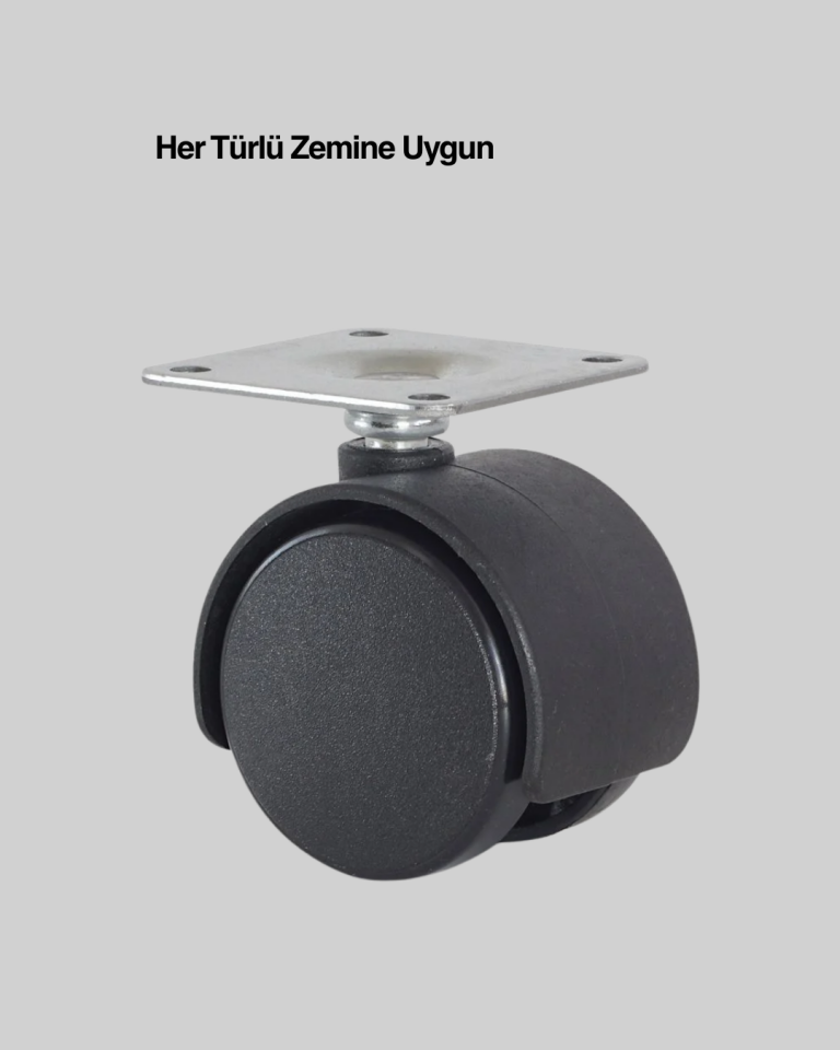 Kilitsiz 6 cm Tekerlek Ayak Tek Adet