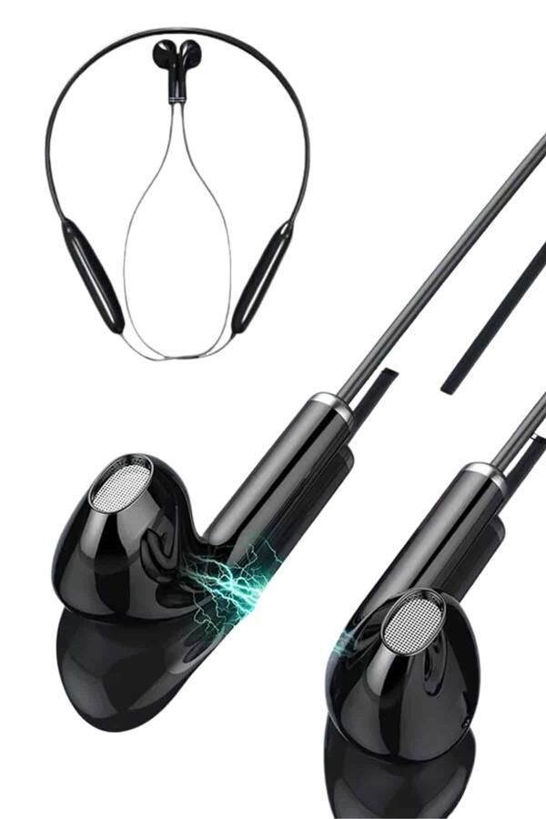 Bluetooth Kulaklık Kablolu Android ve İOS Uyumlu ANC Özellikli
