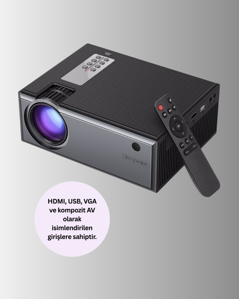 Taşınabilir Projeksiyon Cihazı C7