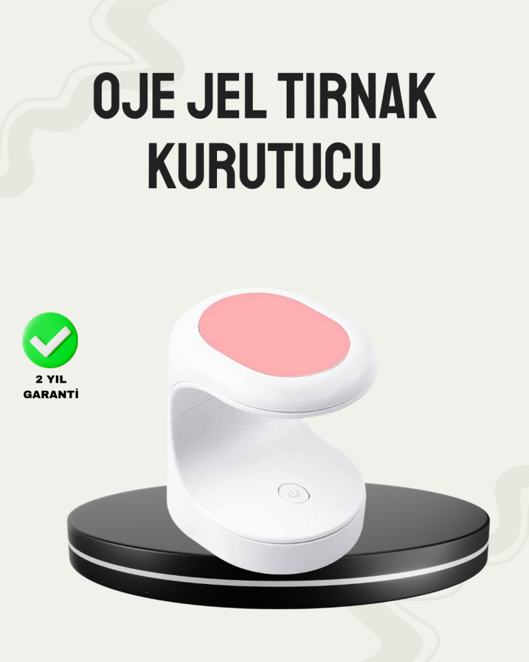 Cilt Dostu Işık Teknolojili Kurutucu – Güvenli ve Konforlu Kullanım