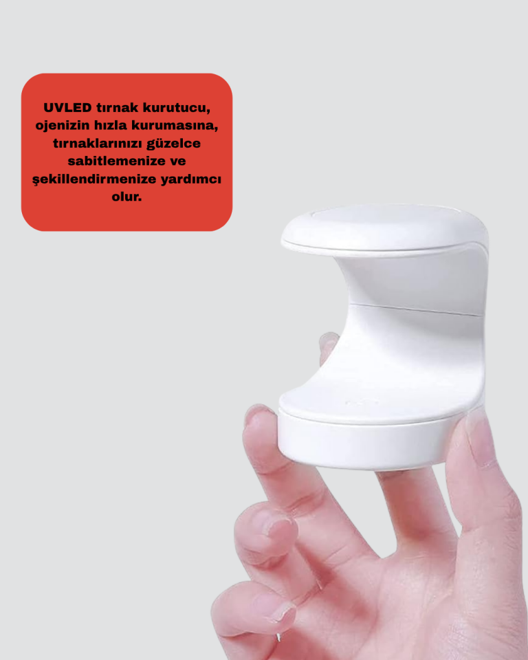 UV ve LED Jel Kurutmaya Uygun – Çift Dalga Boylu Mini Kurutucu