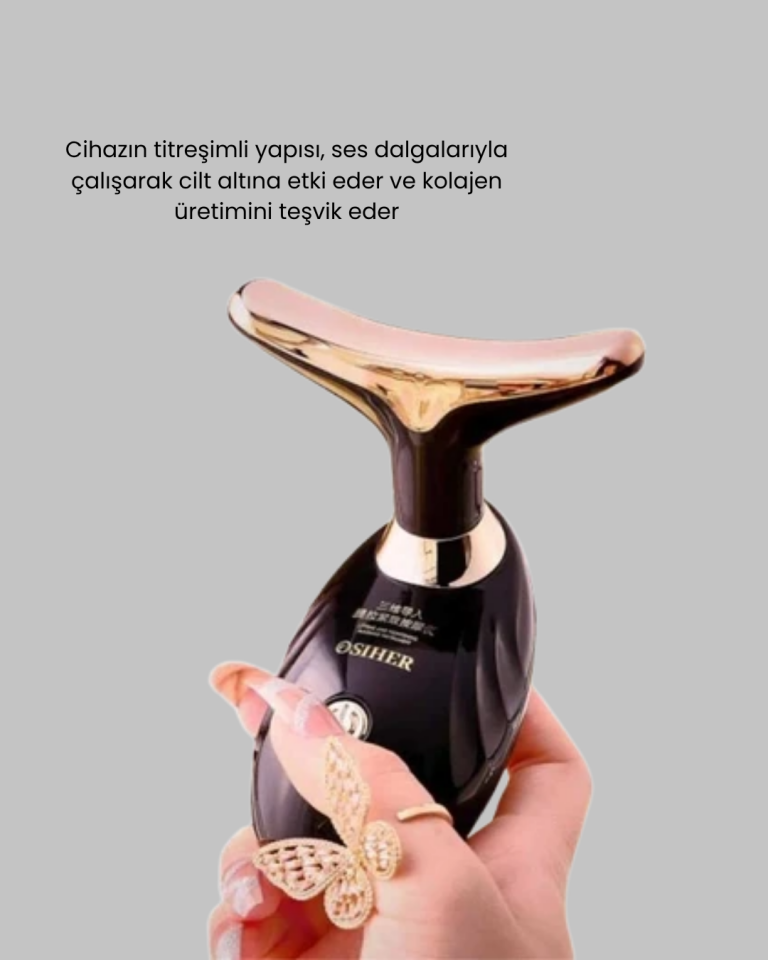 Cilt Gençleştirme ve Sıkılaştırma Cihazı Kolajen Artırıcı Titreşimli
