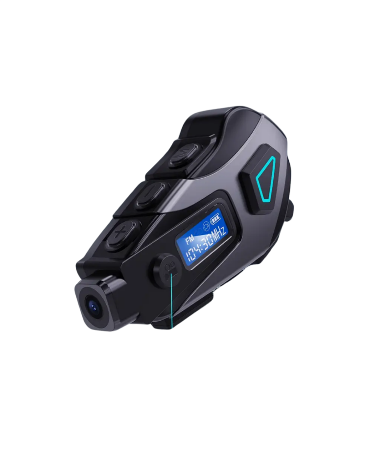 Kask İçi Bluetooth Kulaklık Kamera Özellikli Uzun Pil Ömrü ve Su Geçirmez