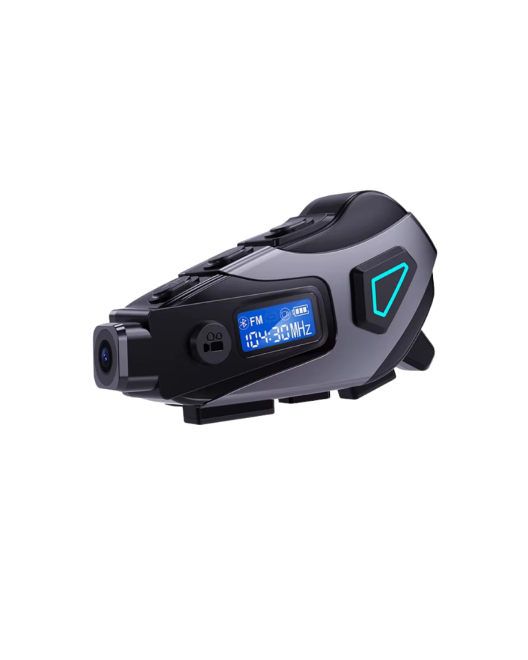 Kask İçi Bluetooth Kulaklık Kamera Özellikli Uzun Pil Ömrü ve Su Geçirmez