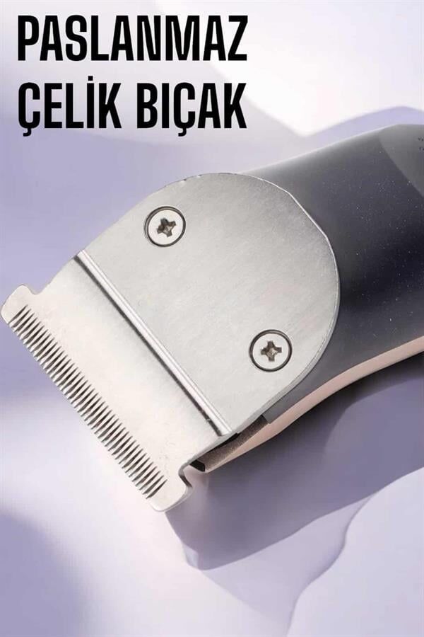 Paslanmaz Çelik Bıçaklı Hassas Çelik Bıçaklı Tıraş Makinesi