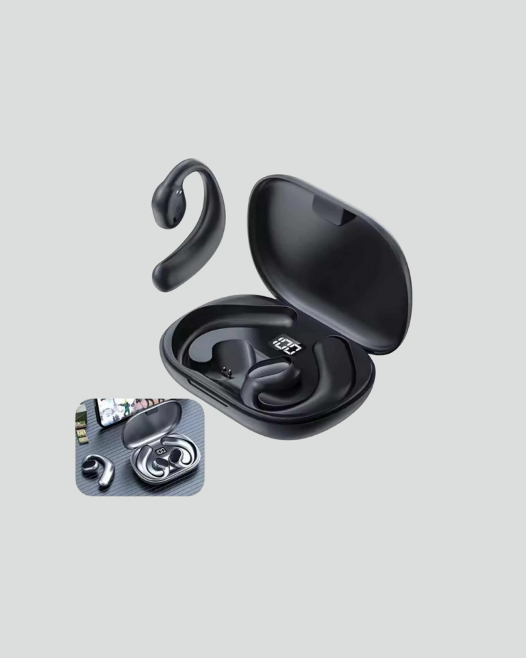 Klipsli Kablosuz Bluetooth Kulaklık – IPX6 Su Geçirmez