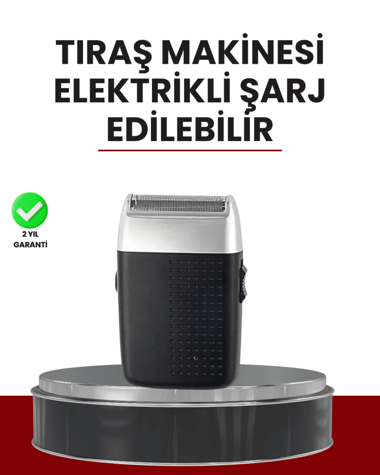 Evde Kişisel Bakımın Yeni Yolu – Kompakt ve Ergonomik Tıraş Makinesi