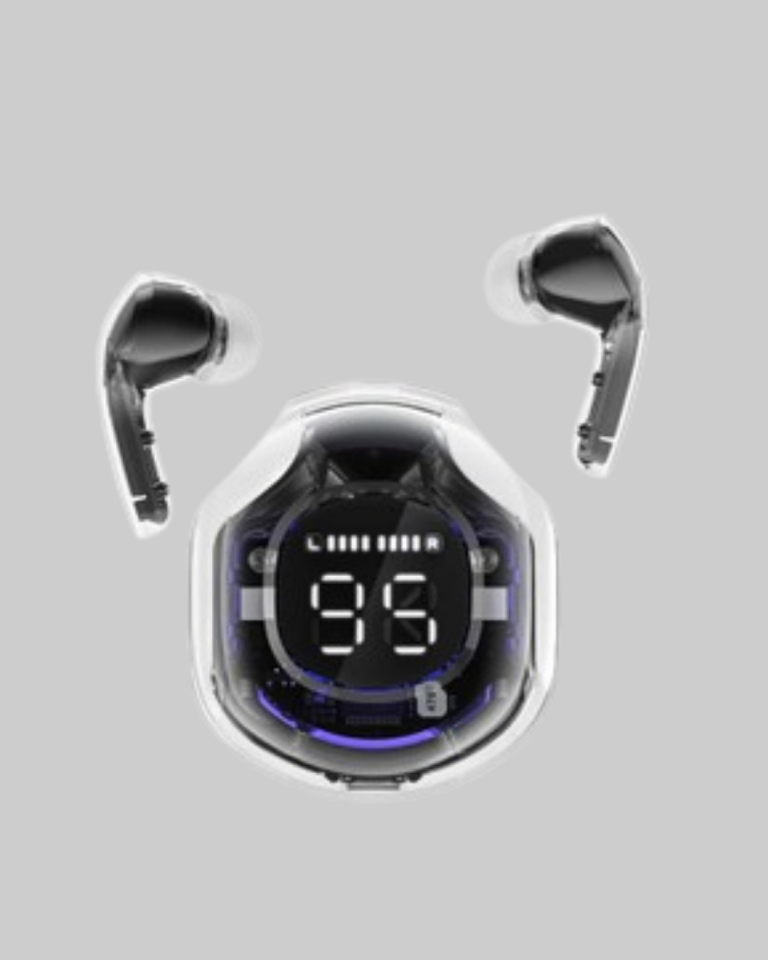Bluetooth 5.3 Kablosuz Kulaklık HiFi Stereo ve Ekstra Bass Dijital Ekranlı