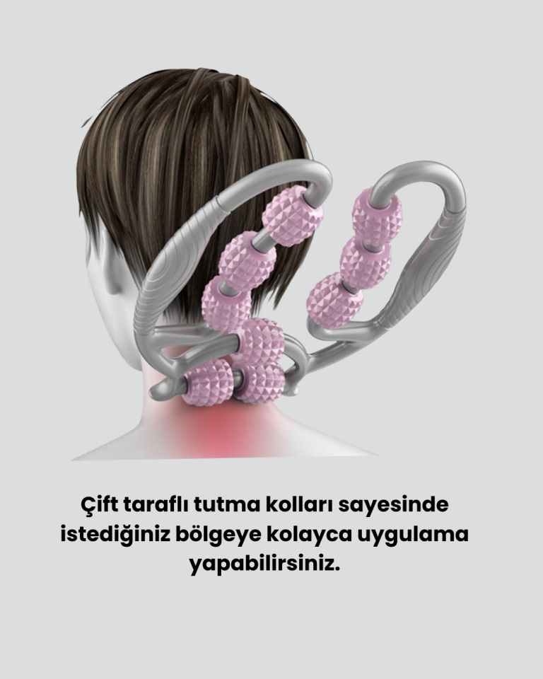 Ergonomik Kas Gevşetici Masaj Halkası Taşınabilir