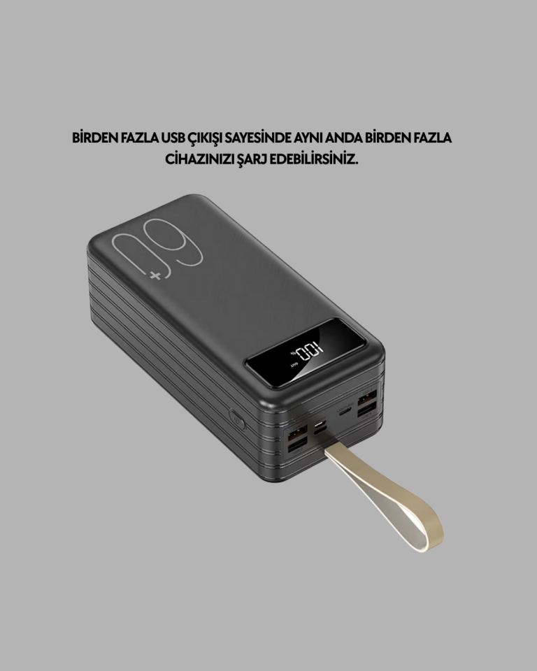 Seyahat ve Kamp İçin Portatif Güç Kaynağı Powerbank