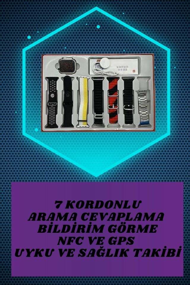 Yeni Nesil Akıllı Saat ve Bluetooth Kulaklık Kampanyası Android Ve İOS Uyumlu Uyku ve Sağlık Takibi