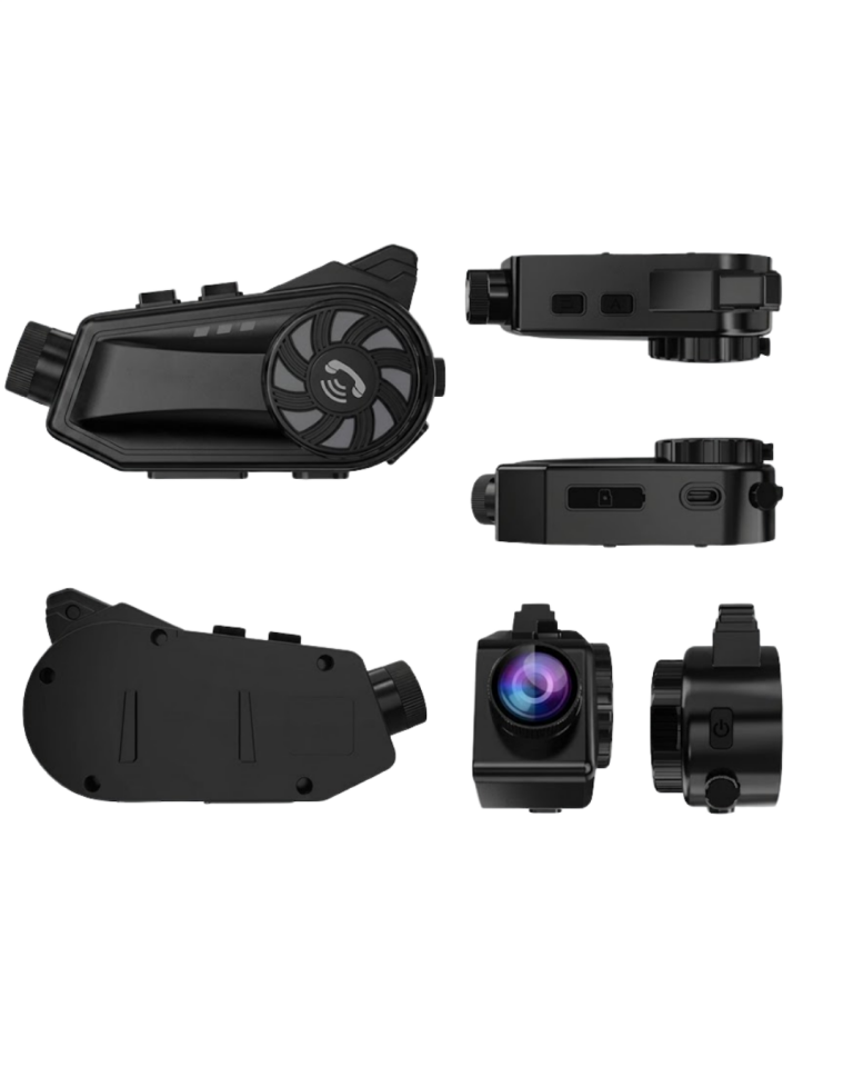 Kask Kamerası Bluetooth Bağlantılı 1080P Kayıt ve Akıllı Kontrol Sistemi