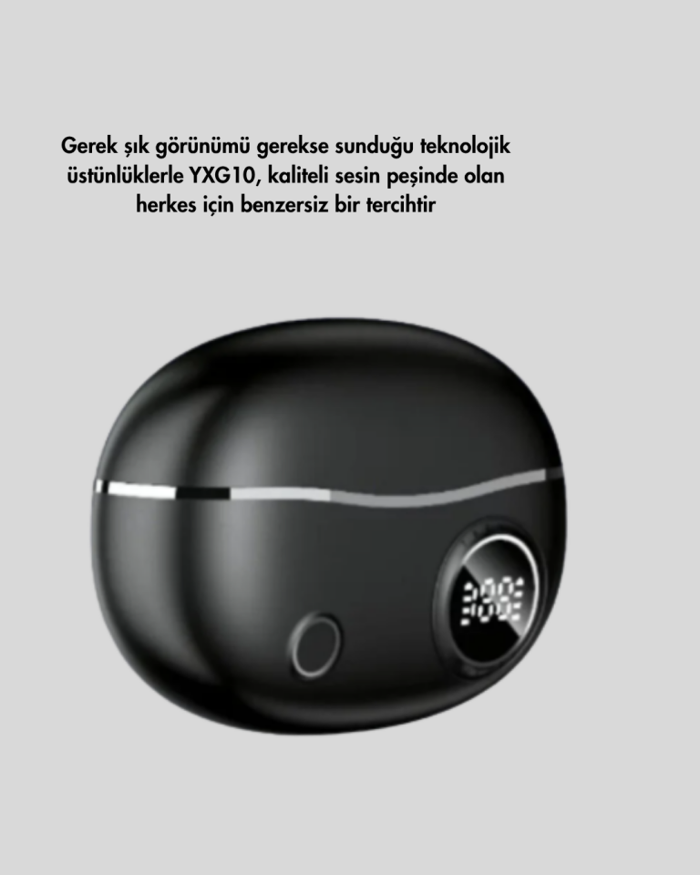 Açık Kulak Tasarımlı Bluetooth 5.4 Kablosuz Kulaklık – Uzun Pil Ömrü