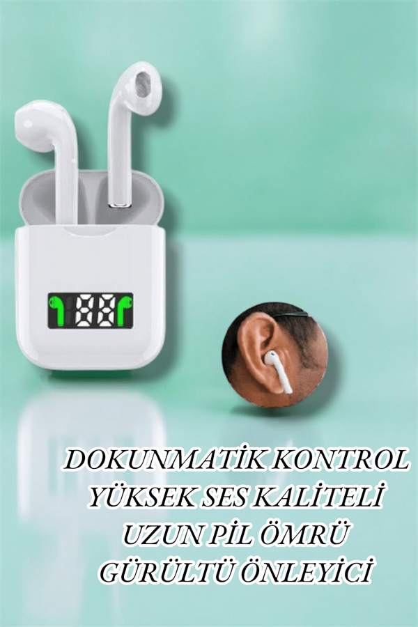 Suya Dayanıklı, Android ve iOS Uyumlu Bluetooth 5.0 Kulaklık