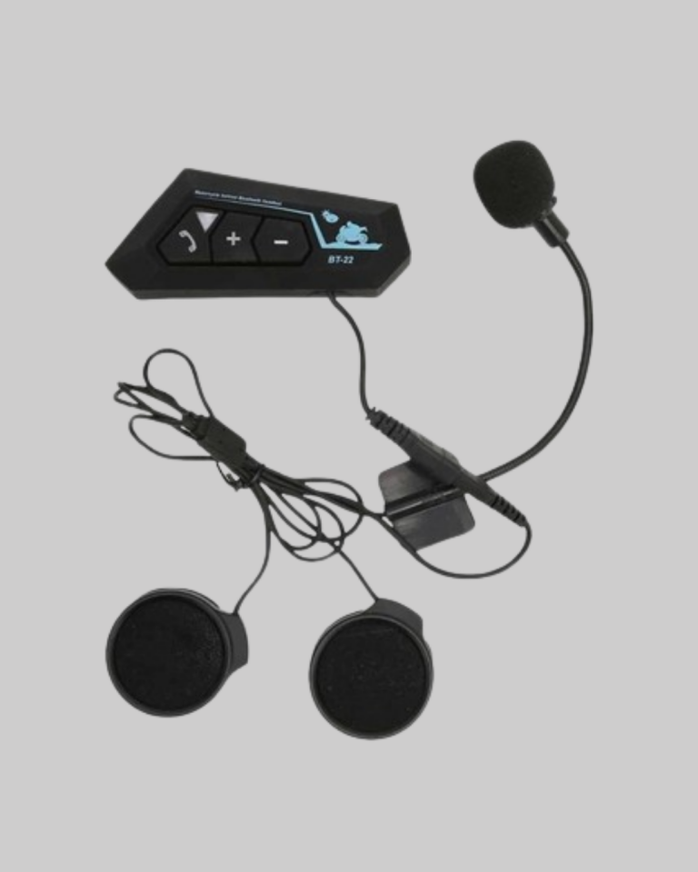 BT22 Kask Bluetooth Kulaklık 5.0 Gürültü Engelleyici ve Eller Serbest Kullanım
