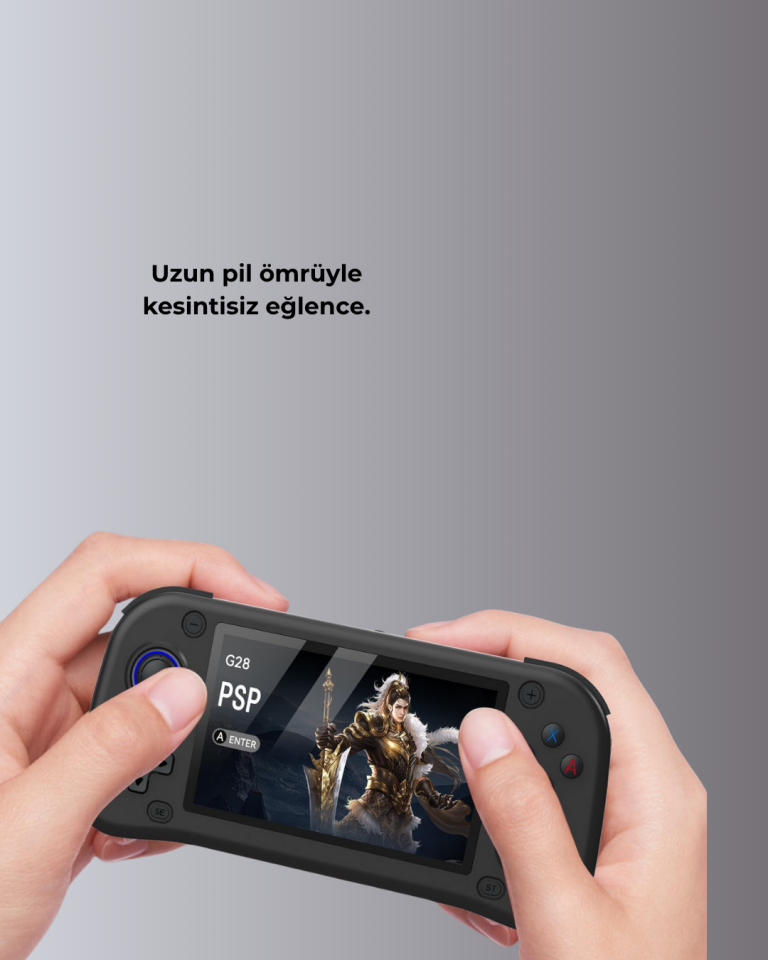 10000 Hazır Yüklü Oyunlu 4.3 İnç IPS Ekranlı Oyun Konsolu